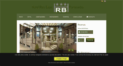 Desktop Screenshot of hotelriasbajas.com