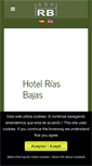 Mobile Screenshot of hotelriasbajas.com